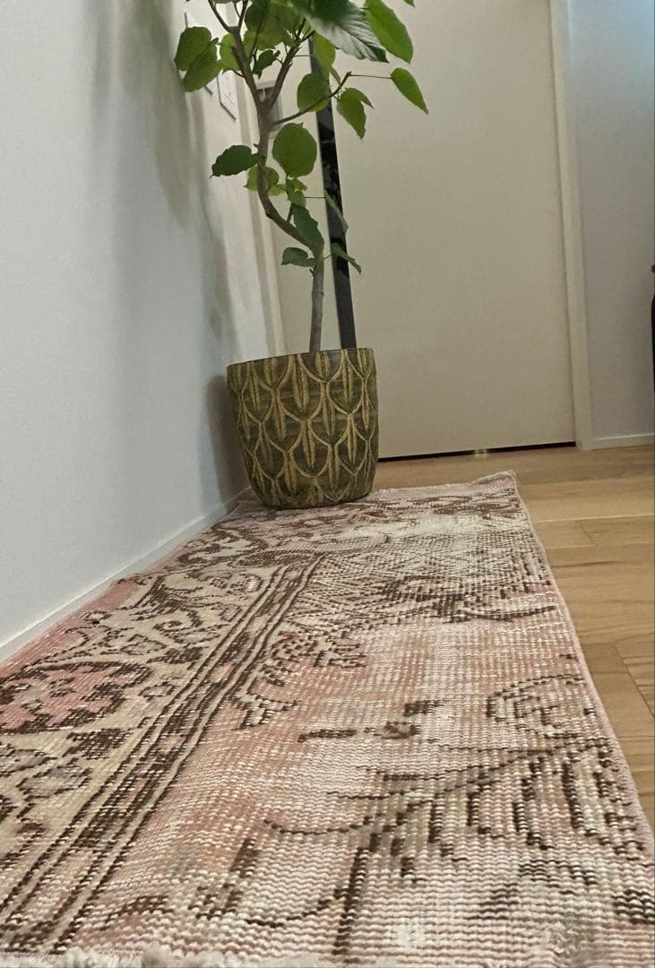 週末セール＊トライバルラグ・トルコヴィンテージラグ　約54×110cm