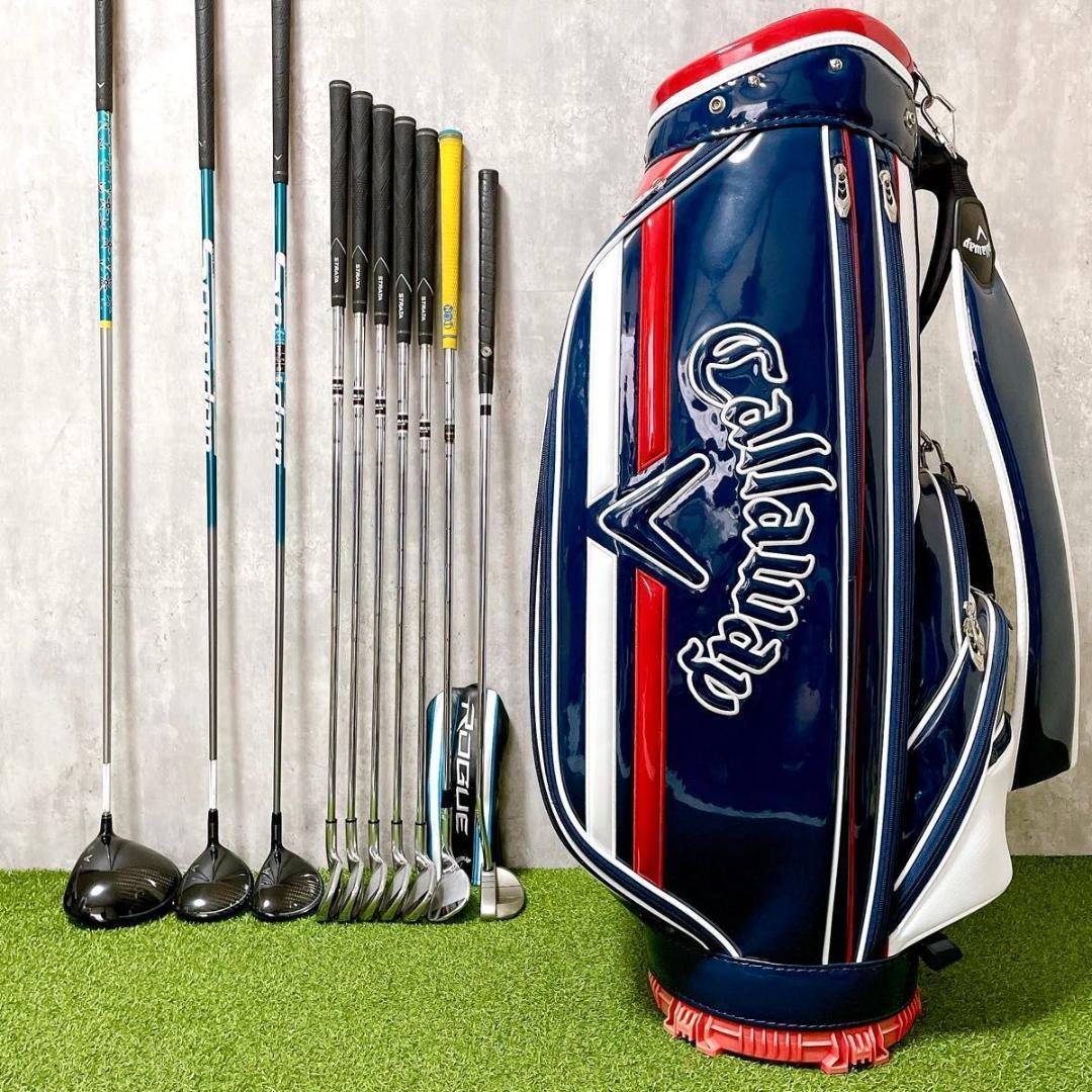 貴重レフティ キャロウェイ ローグスター メンズゴルフセット 左利き 初心者