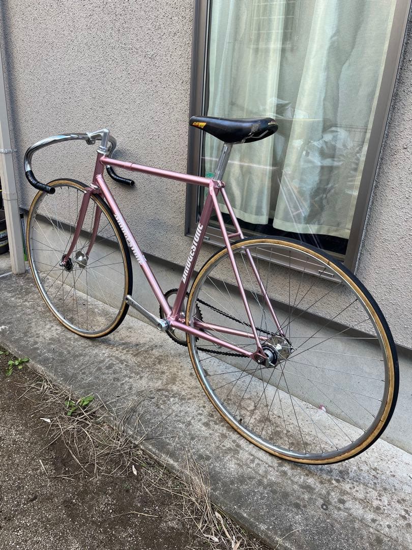 ブリジストンフレーム競輪NJS自転車中古　ピストトラック練習に