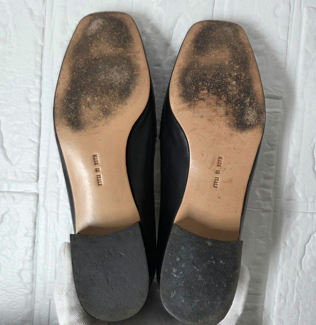 【極美品】Ferragamo ローファー ガンチーニ 24cm ブラック