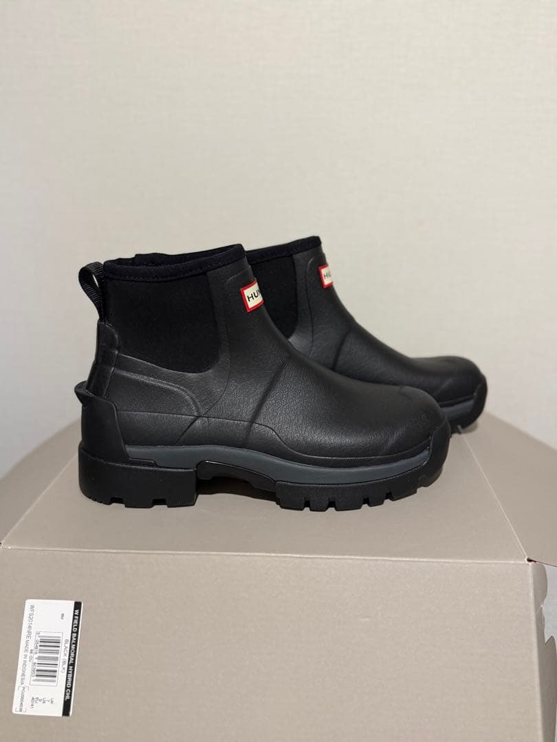 HUNTER W FIELD BALMORAL HYBRID CHL ブラック