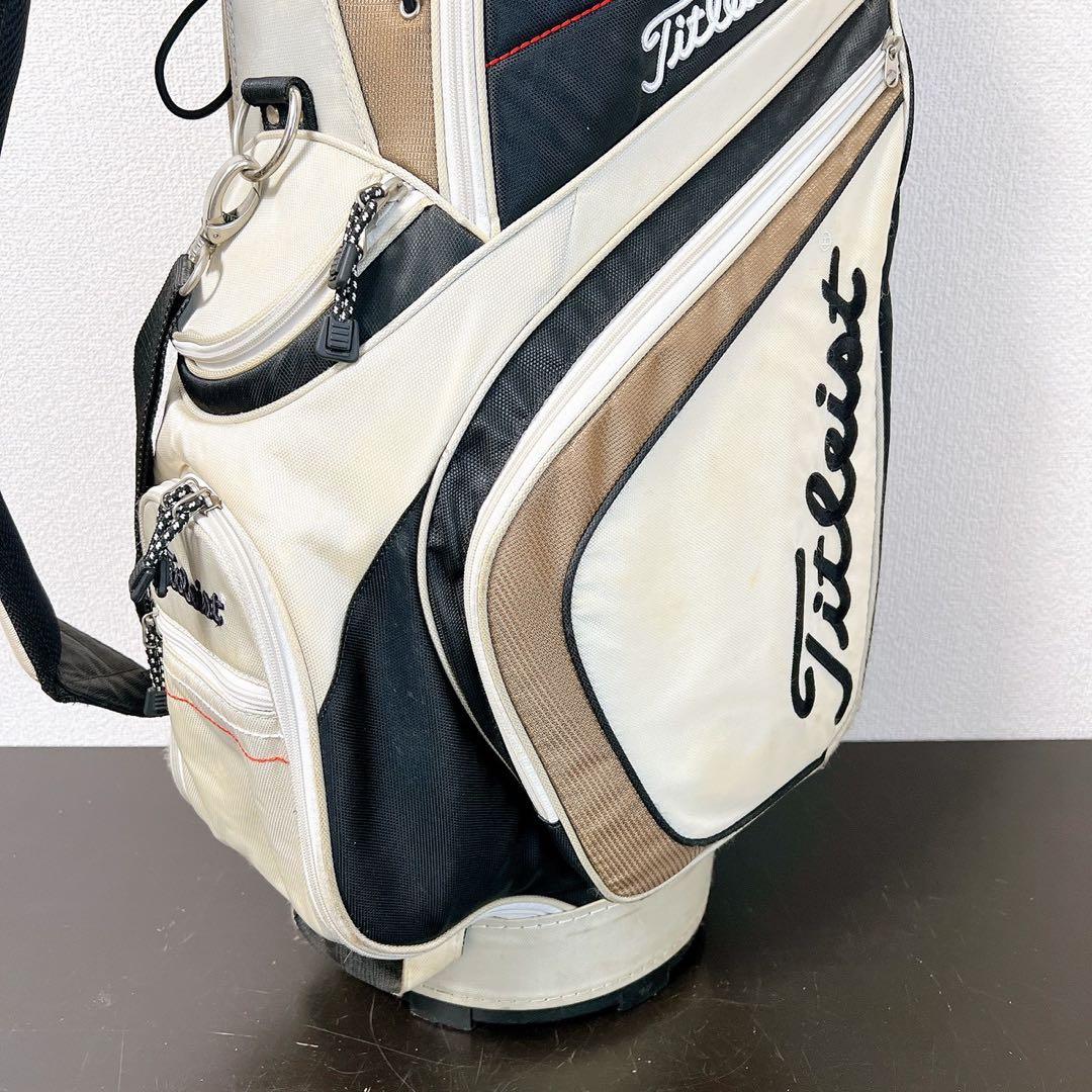 タイトリストキャディバッグ9.5型 8分割カート式ゴルフバッグ Titleist