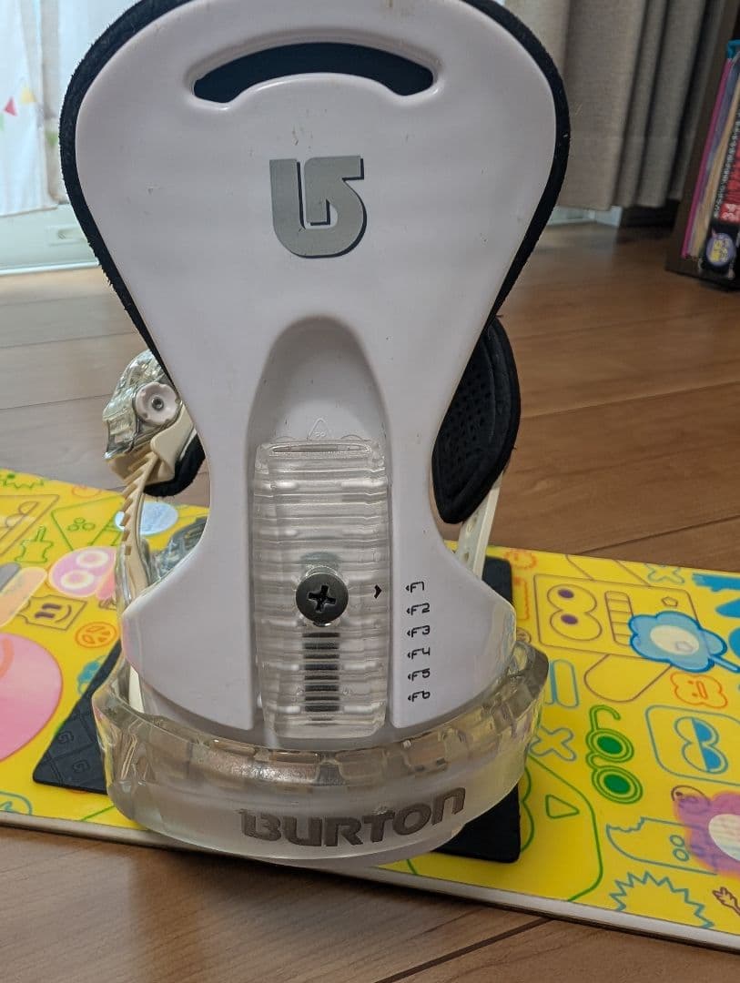 【美品】BURTON キッズ　スノーボード&バインディングセット 100cm