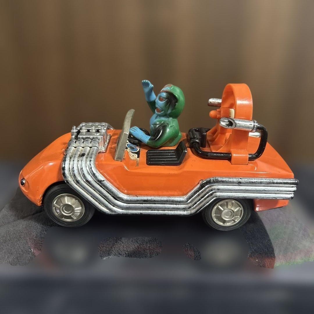 当時物‼️ポピー　バロム1　マッハロッド　 ブリキカー　1972年