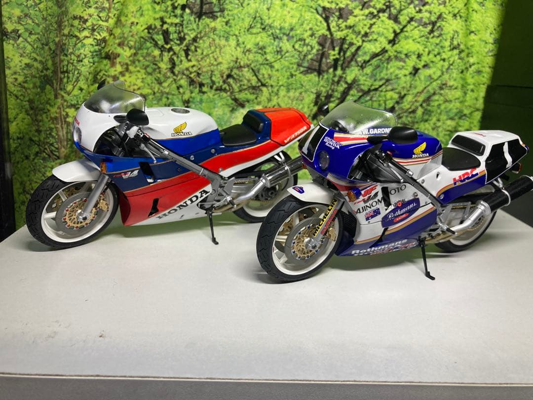 ★タミヤ★VFR750R製作品(2台セット)