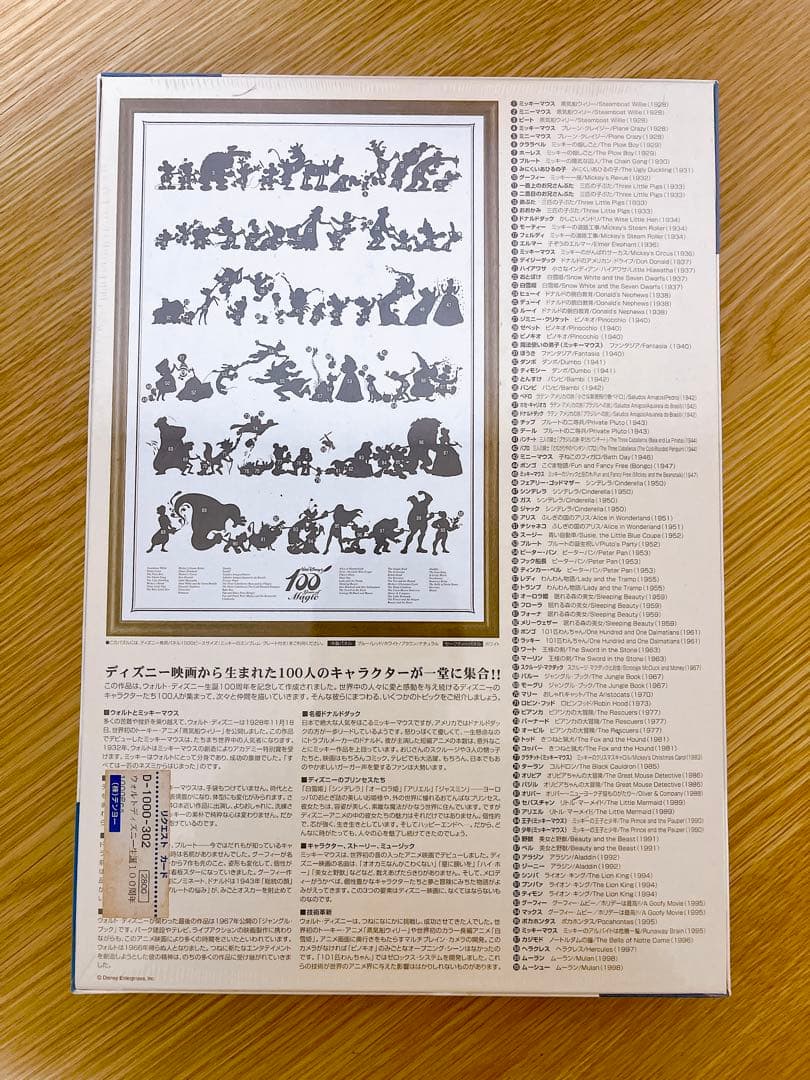 新品 未開封 Disney ウォルト・ディズニー生誕100周年 ジグソーパズル