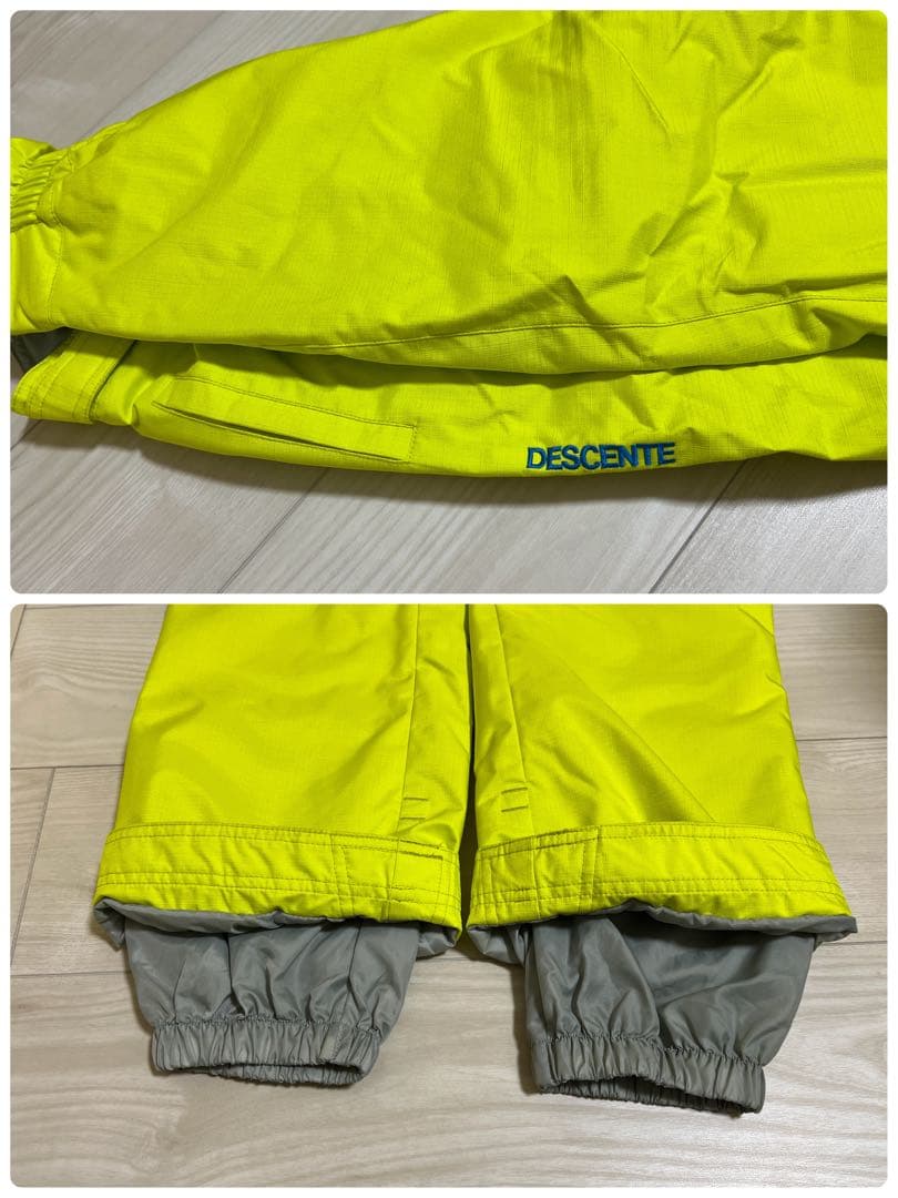 DESCENTE キッズスキーウェア上下セット 140 クリーニング済み