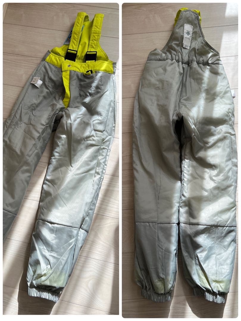 DESCENTE キッズスキーウェア上下セット 140 クリーニング済み