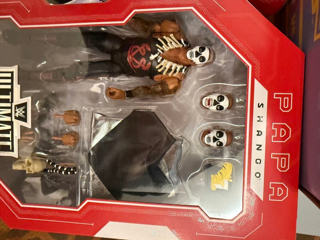 WWE Ultimate Warrior & Papa Shango フィギュア