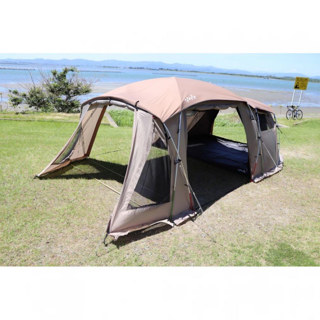 ツールームテント　グランドシート　フロアマット付き