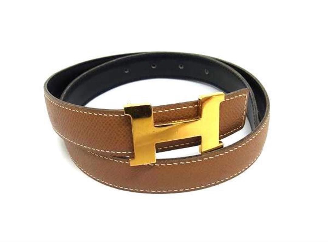 ■美品■ HERMES コンスタンス ボックスカーフ×クシュベル ゴールド金具