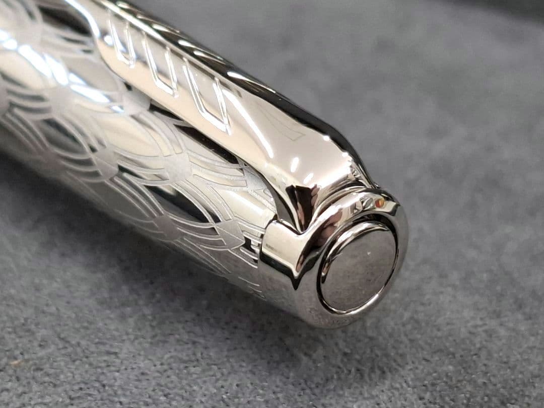 ほぼ未使用　パーカー　PARKER　ソネット　プレミアム　メタル&レッドCT