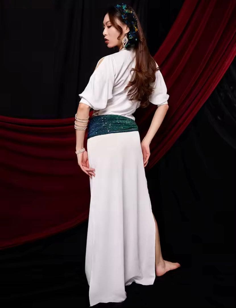 ベリーダンス　衣装　バラディドレス