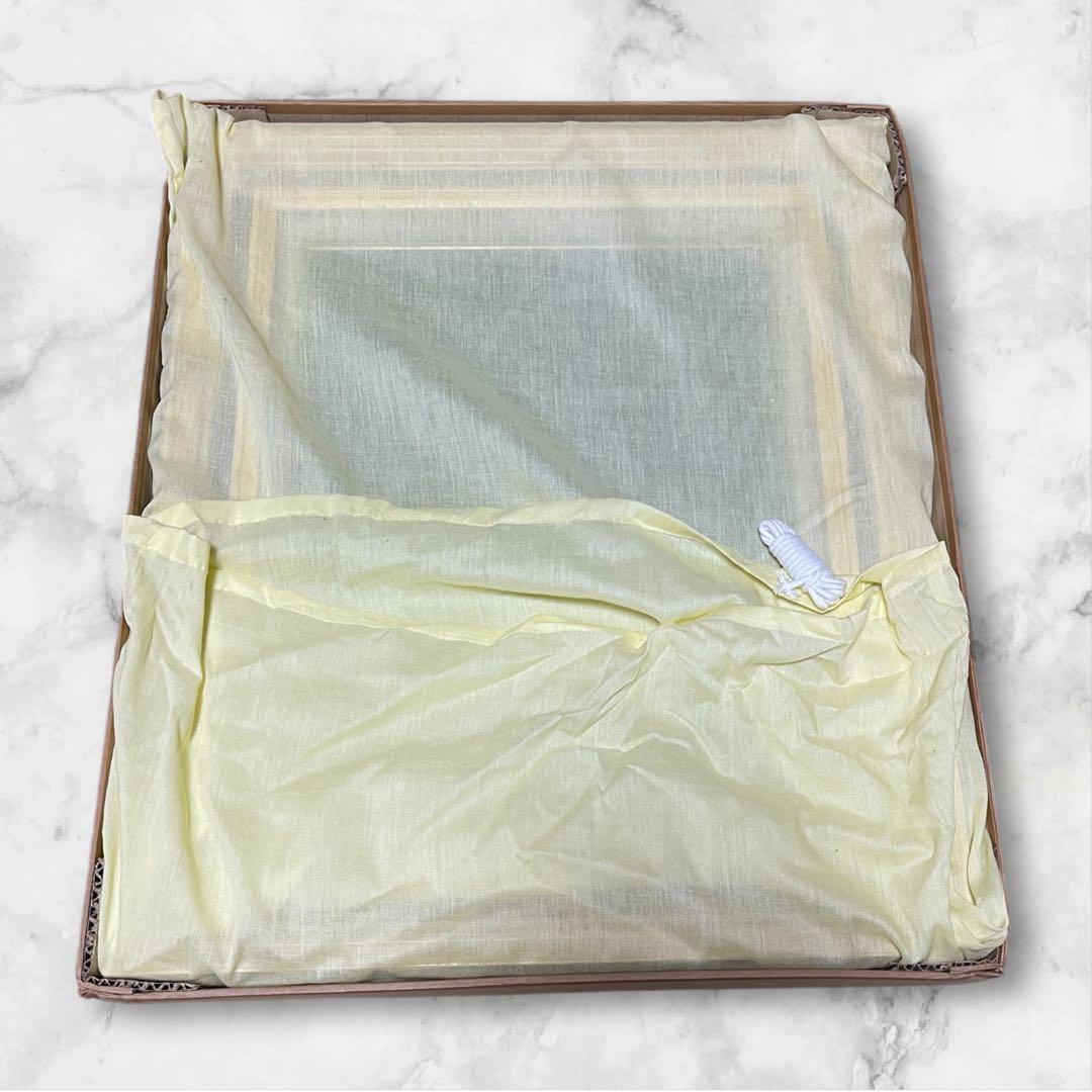 （新品）ゴールドフレーム 油彩額縁 緑色マット付き6号F用