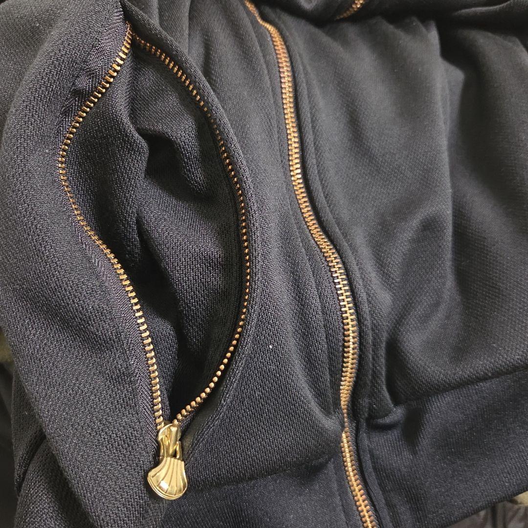 adidas ジャージ　50周年　セットアップ　ゴールド　黒　金　ジャケット