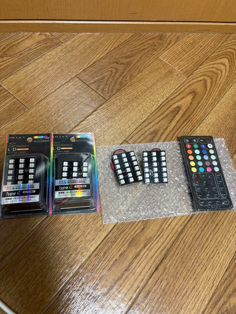 cb750four フォグランプ　リモコンセット　LED4つ