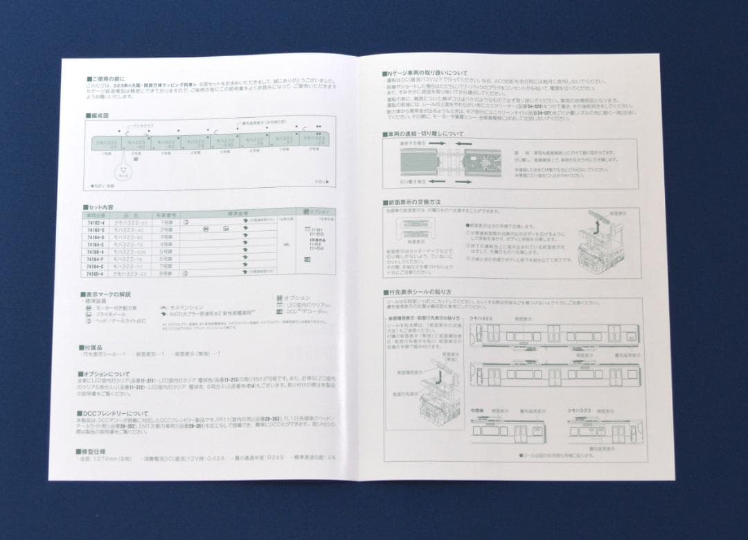 即決KATO 10-1990 323系「大阪・関西万博ラッピング列車」8両セット