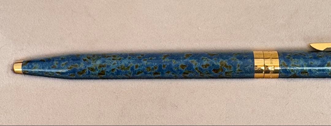 S.T. Dupont ボールペン 本体 青緑