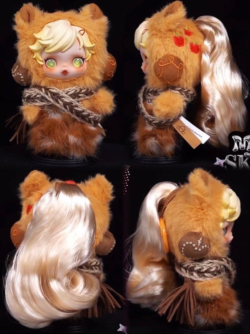 「リリィ」スカルパンダ×マイリトルポニー ぬいぐるみ Apple jack