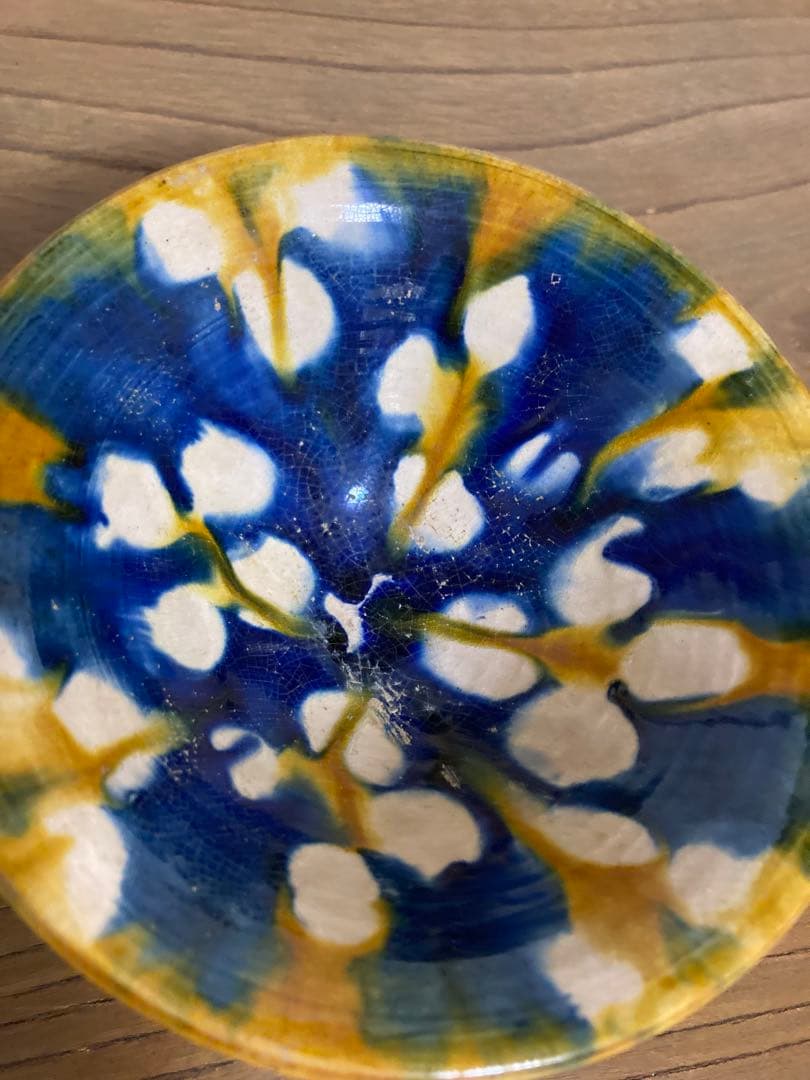 ひ　中国美術　唐三彩　茶碗二個