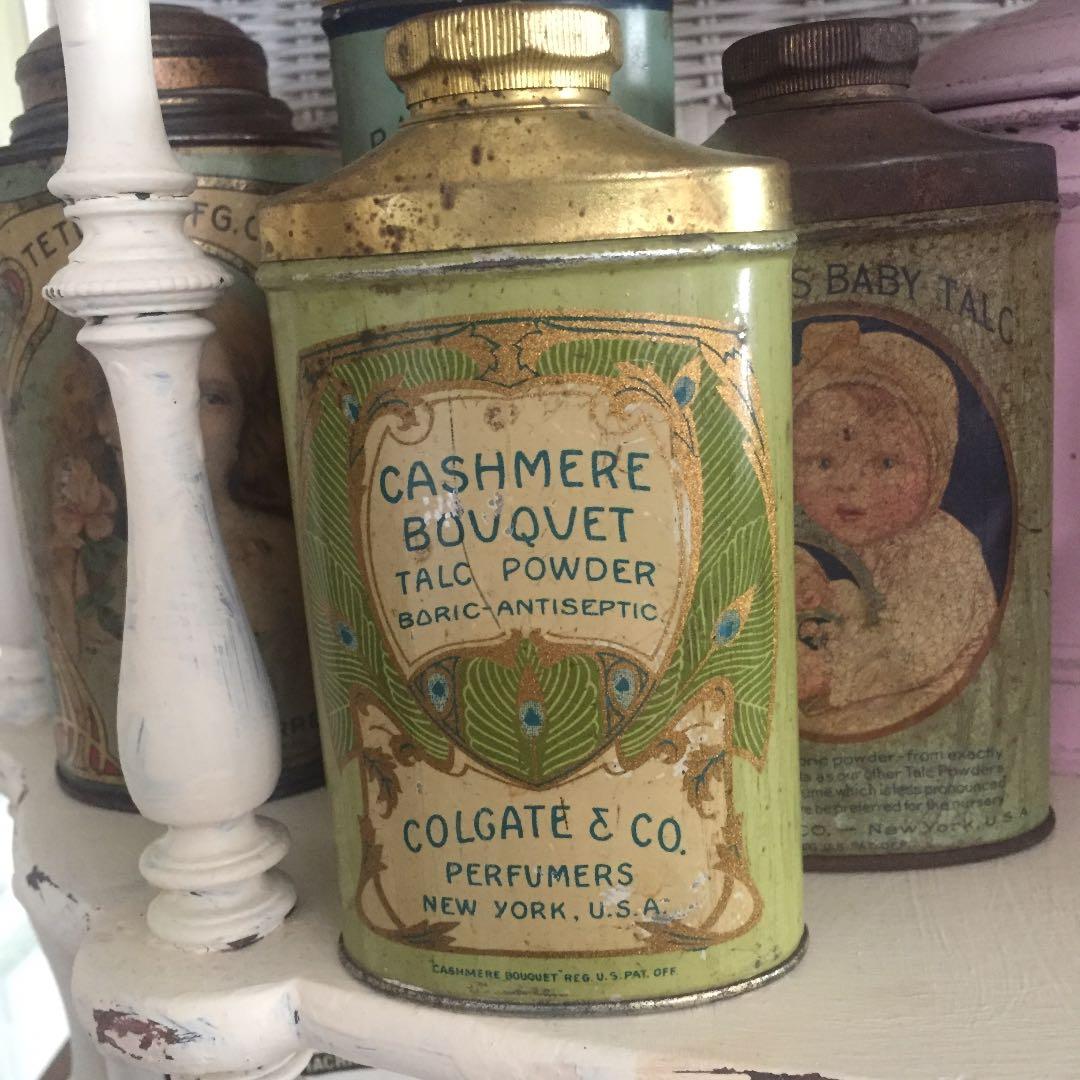 アンティーク ティン缶 リピさま800円お値引きします