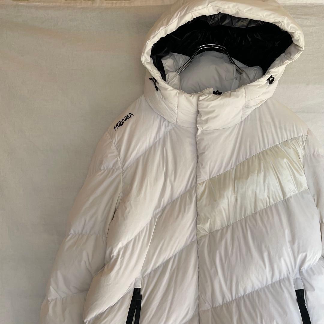 HONMA ホンマゴルフ ダウンコート 美品 ロングコート 白　ホワイト
