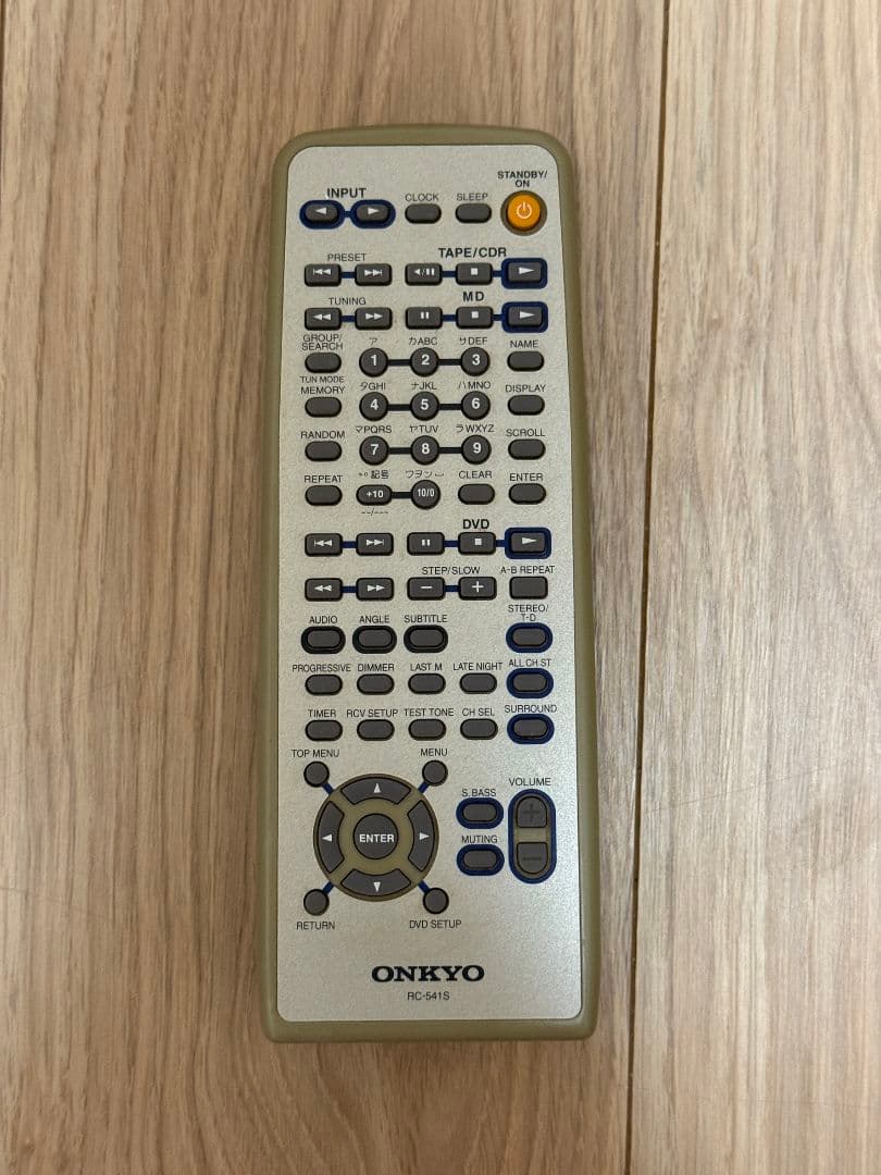 取引予定　ONKYO FR-9GXDV DVD CD MDプレーヤーなど