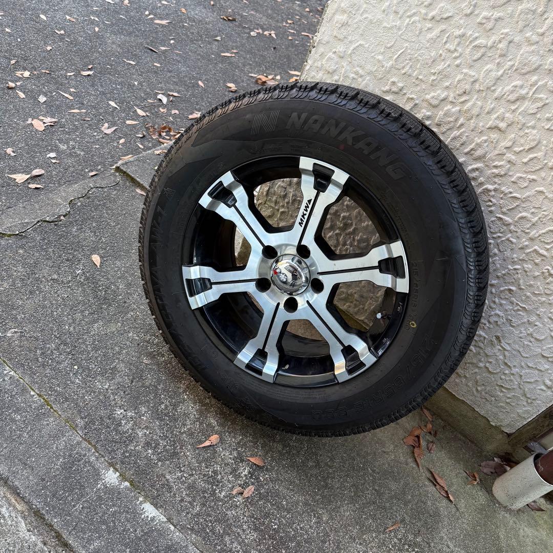 MKW MK-36 ナンカンAW-1 スタッドレスホイール16インチ　デリカD5