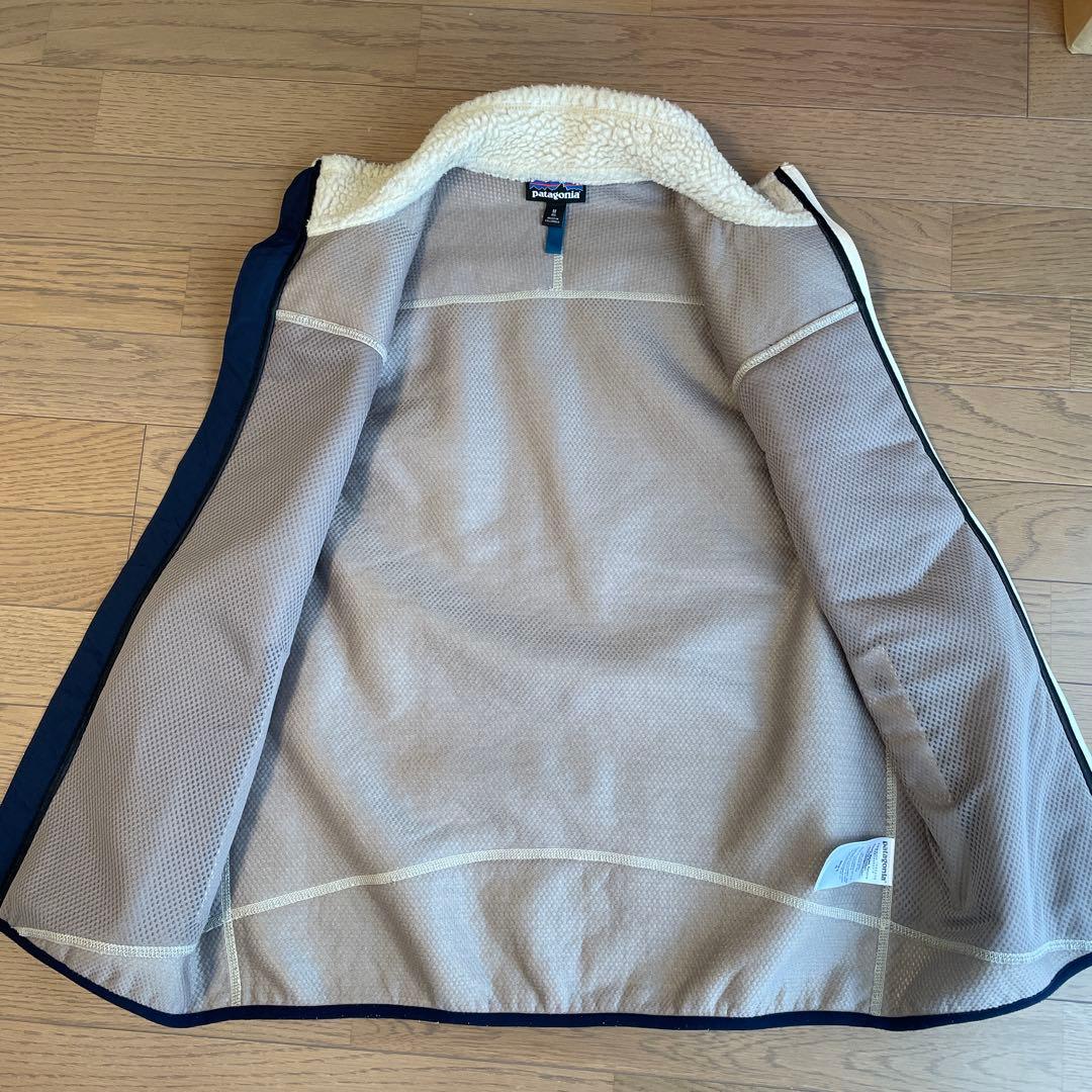 patagonia レトロXベスト アイボリーM