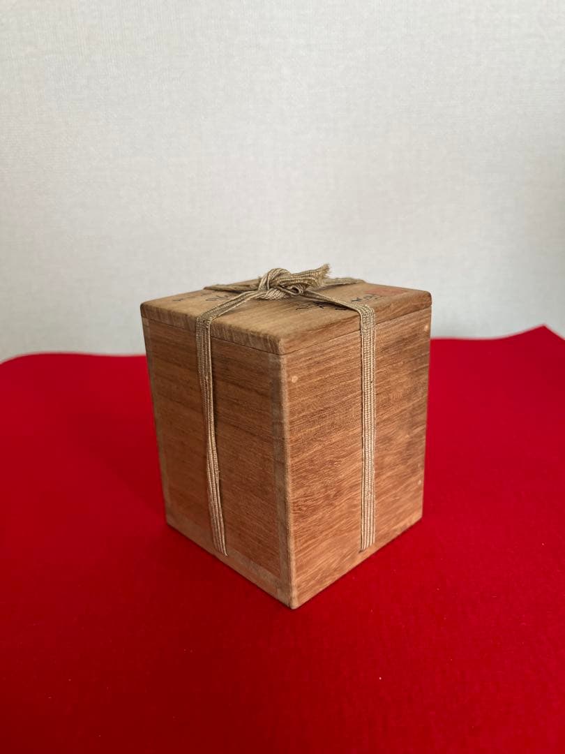 人間国宝 初代 徳田八十吉作 古九谷敬意 角香炉 管理T262