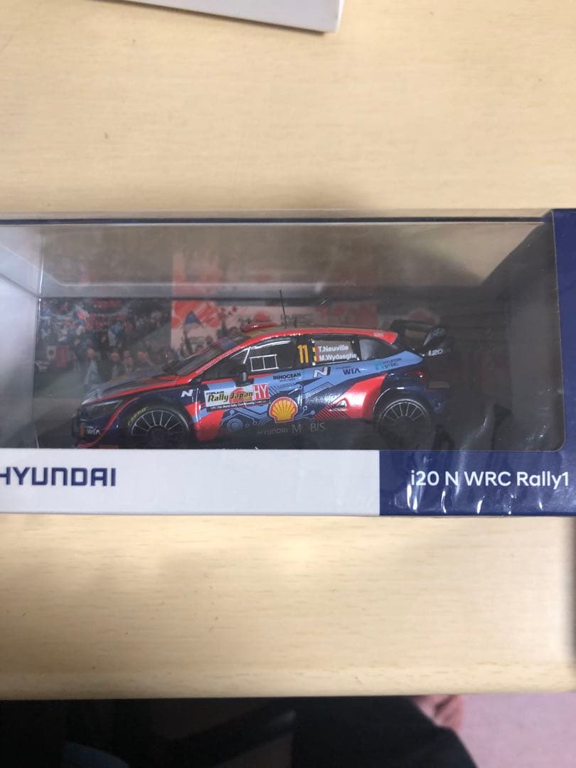 ヒョンデ　ラリージャパン優勝記念　i20 WRC イクソ　ixo