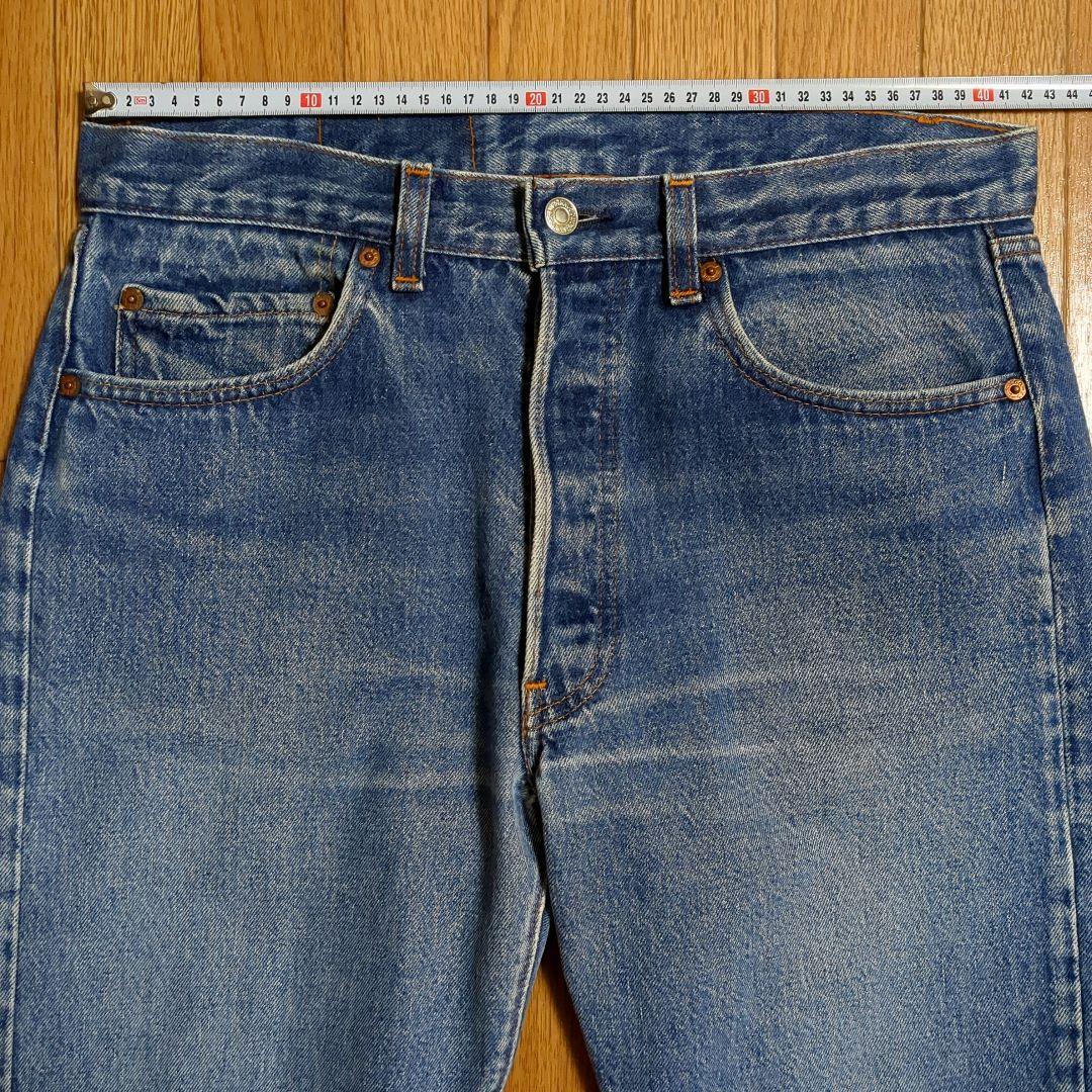 リーバイス501ハチマル W34 旧16番工場 内股シングル 501赤耳 80s