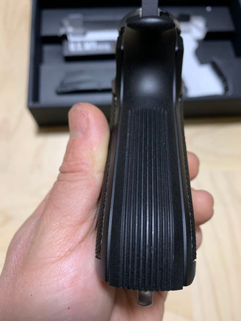 東京マルイ　U.SＭ９ピストル　ガスブローバックハーフシルバー