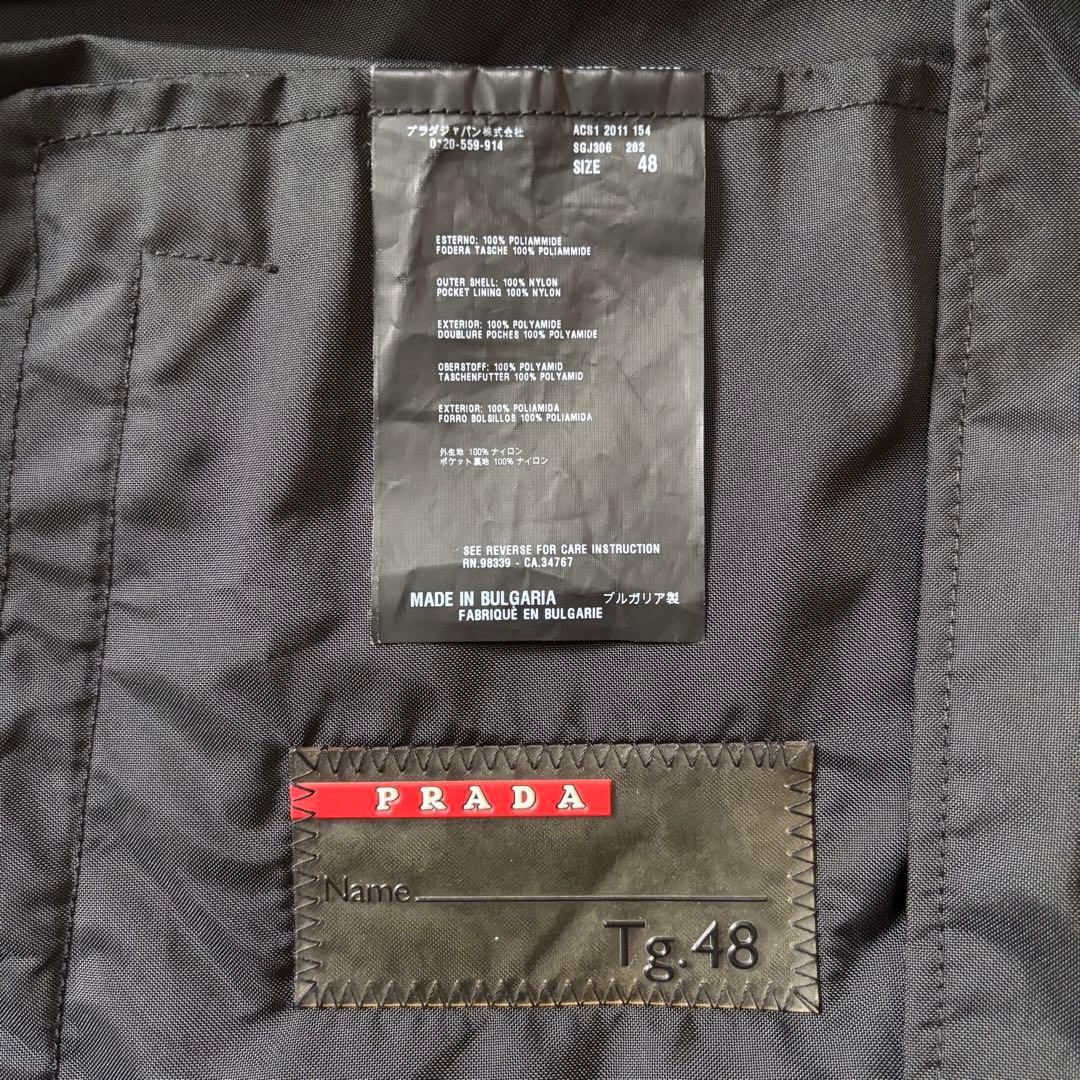 ジャケット・アウター PRADA SPORT NYLON ZIP UP JACKET