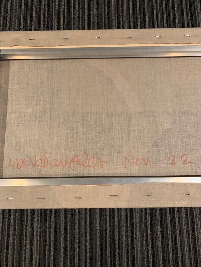 個展作品 mark gonzales gonz マークゴンザレス 直筆キャンバス