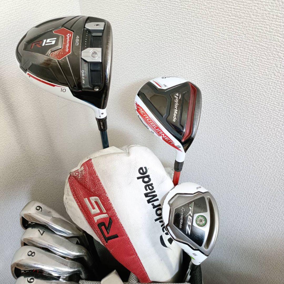 R15 RBZ テーラーメイド　メンズゴルフクラブ　初心者〜中級者フルセット