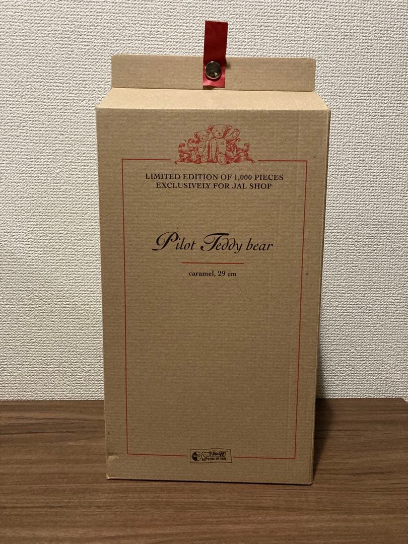 シュタイフ テディベア JAL Pilot Teddy bear 限定版