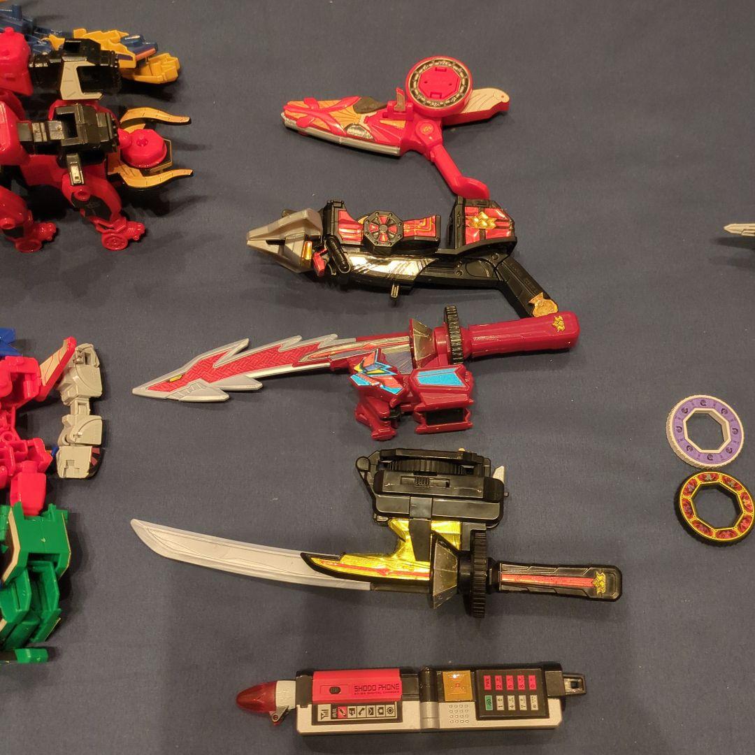 BANDAI ミニプラ　シンケンジャー　セット