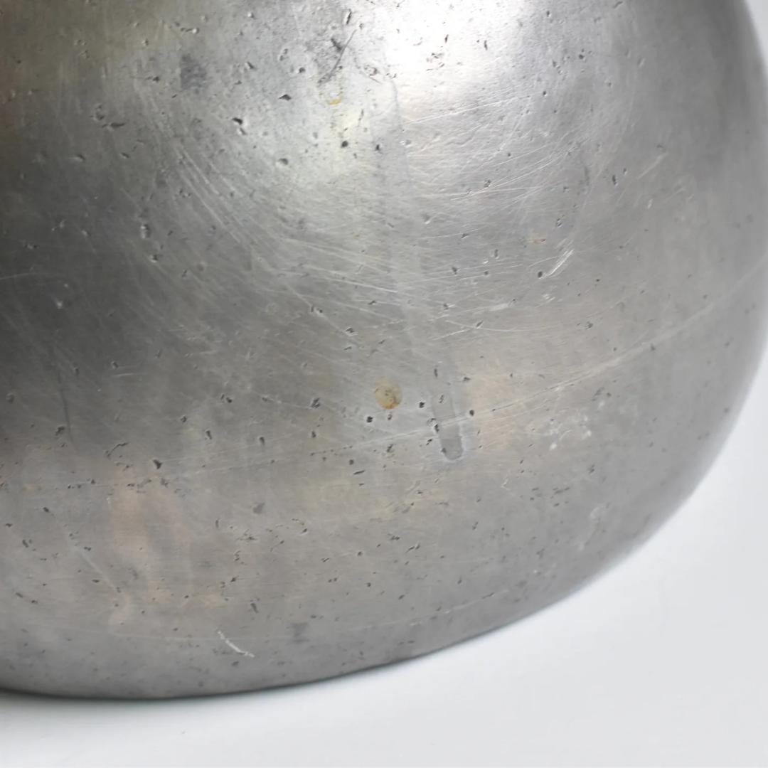 フランスアンティーク　ピューター フラワーベース　フラワーポット　ブロカント