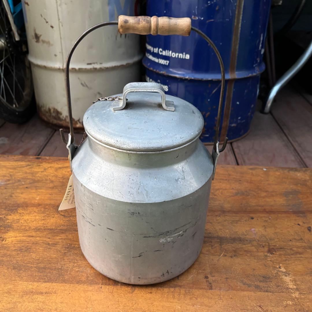 アンティーク雑貨 USA VINTAGE 1940s US NAVY Milk Pot