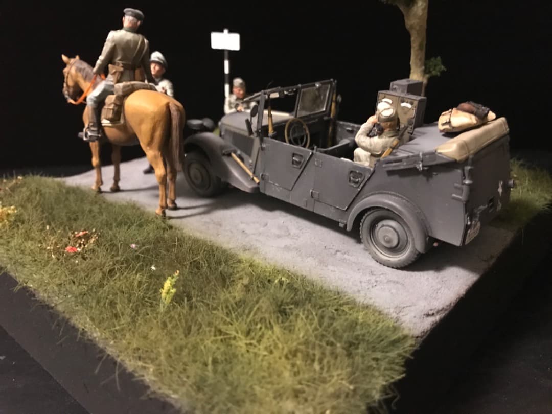 1/35ジオラマ ドイツ軍　第二次世界大戦　完成品Master Box