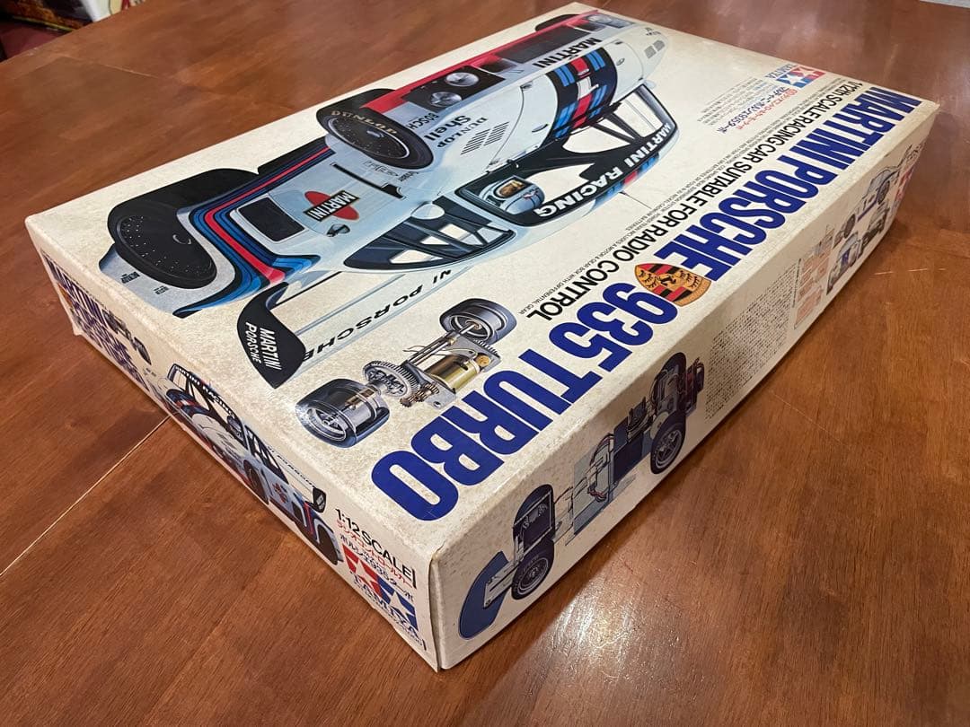 当時物　タミヤ 1/12RCマルティーニ　ポルシェ935ターボ
