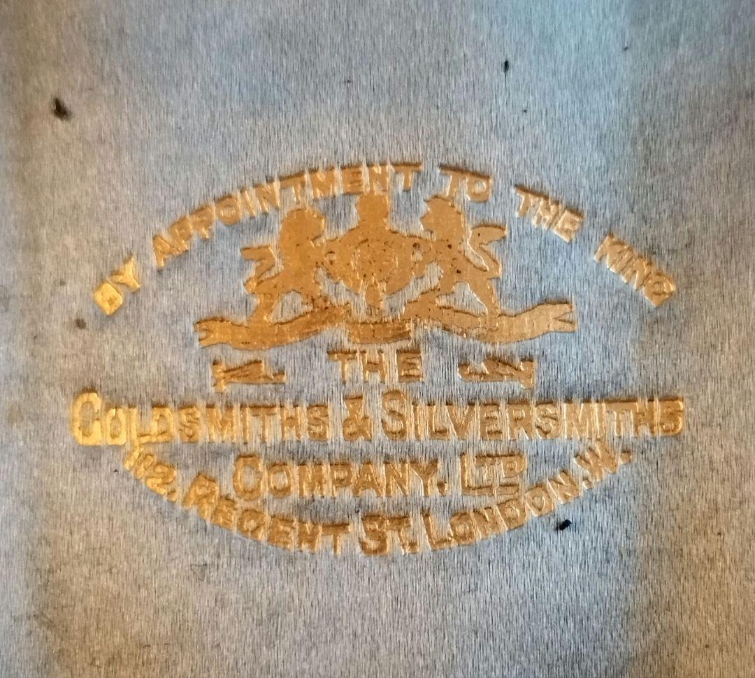 英国アンティーク　純銀製スプーンセット 6本+トング