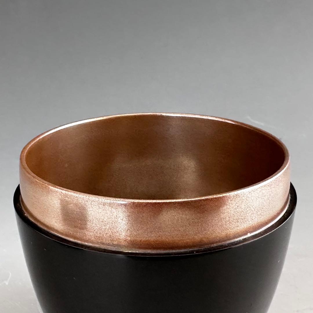 茶道具　桐蒔絵　大棗　内銀地　鈴木光入　共箱　京塗　漆芸　薄茶器　茶会　抹茶