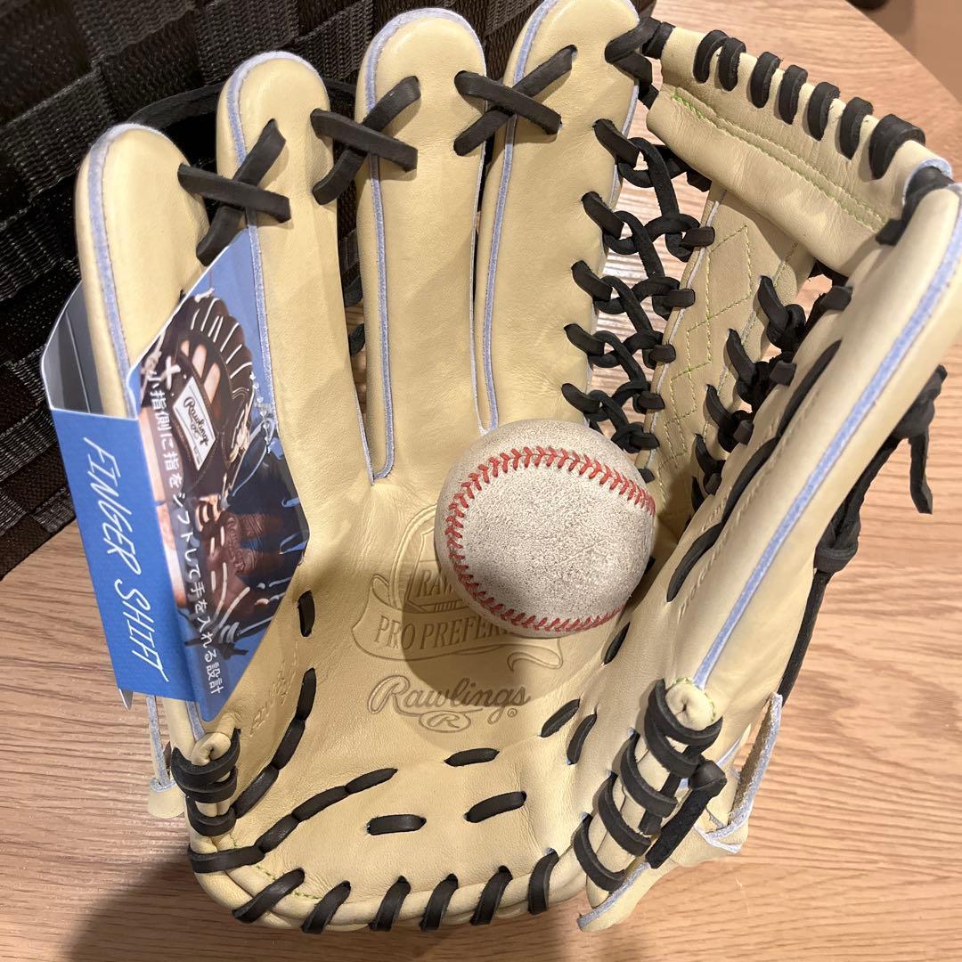 ローリングス 硬式外野手用 プロプリファード キャメル 左投げ