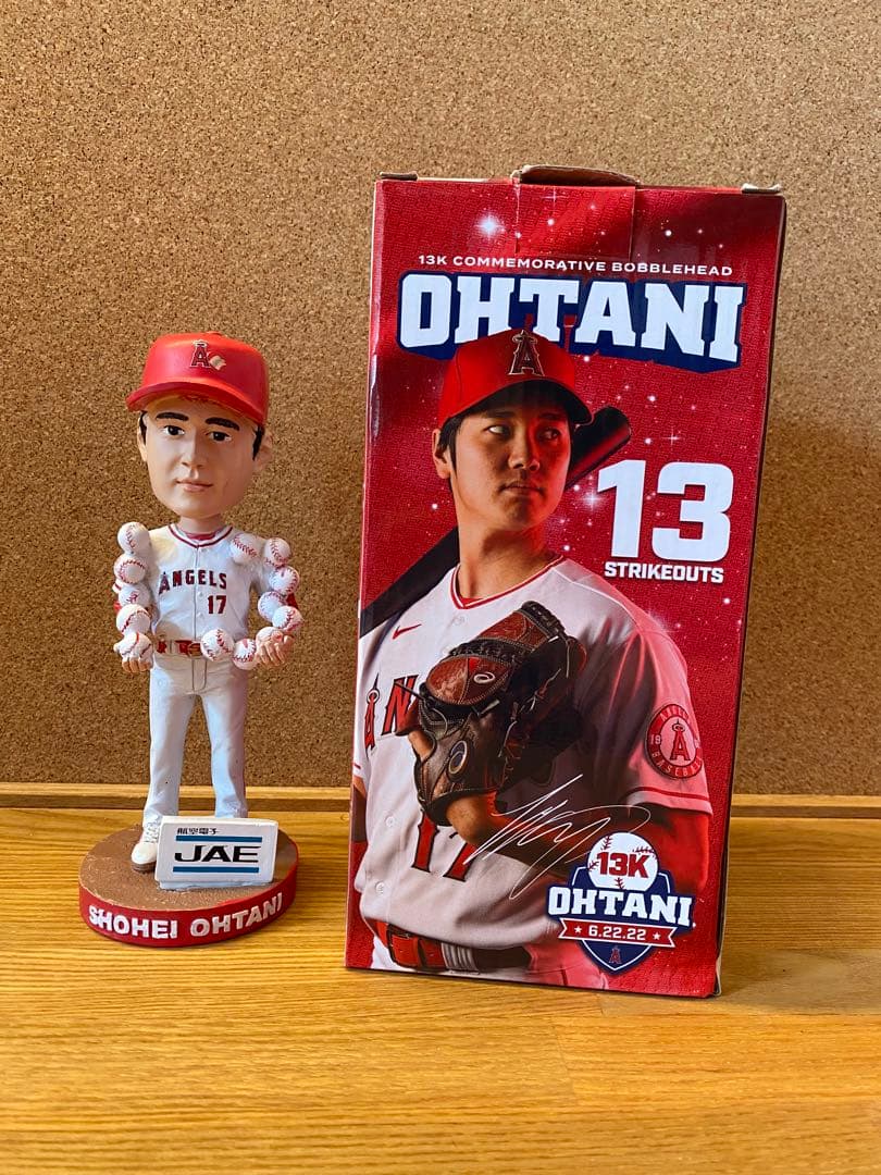 大谷翔平　ギブアウェイ　フィギュア　非売品