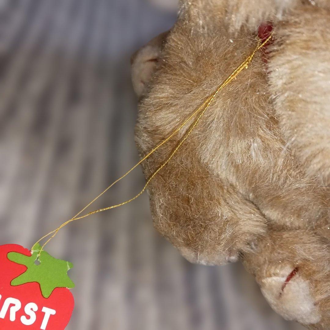 レトロ　ファースト社　仔犬の花ちゃん　ぬいぐるみ　犬　イヌ