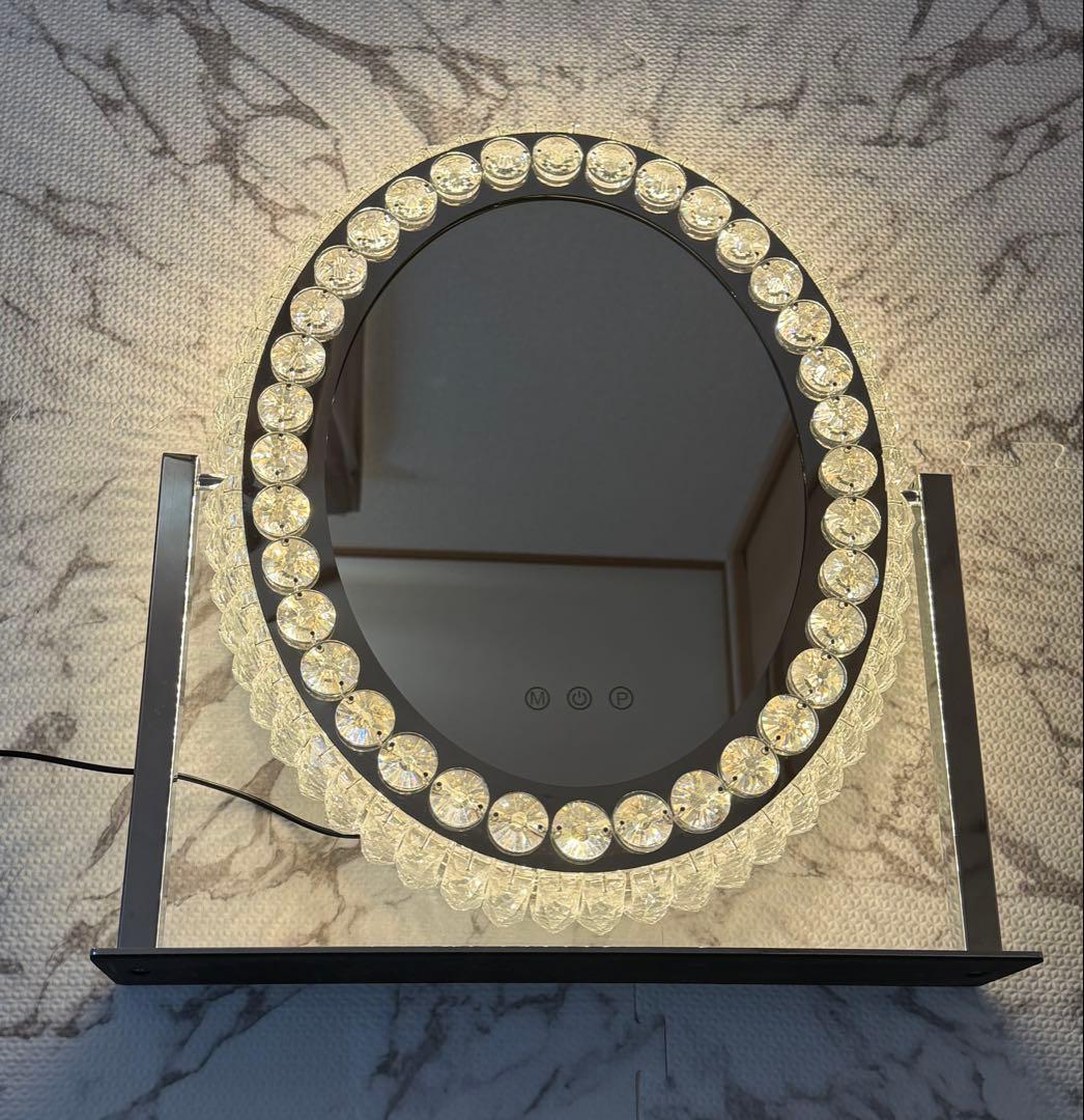 週末限定セール‼️女優ミラー LED ハリウッドミラー Francfranc