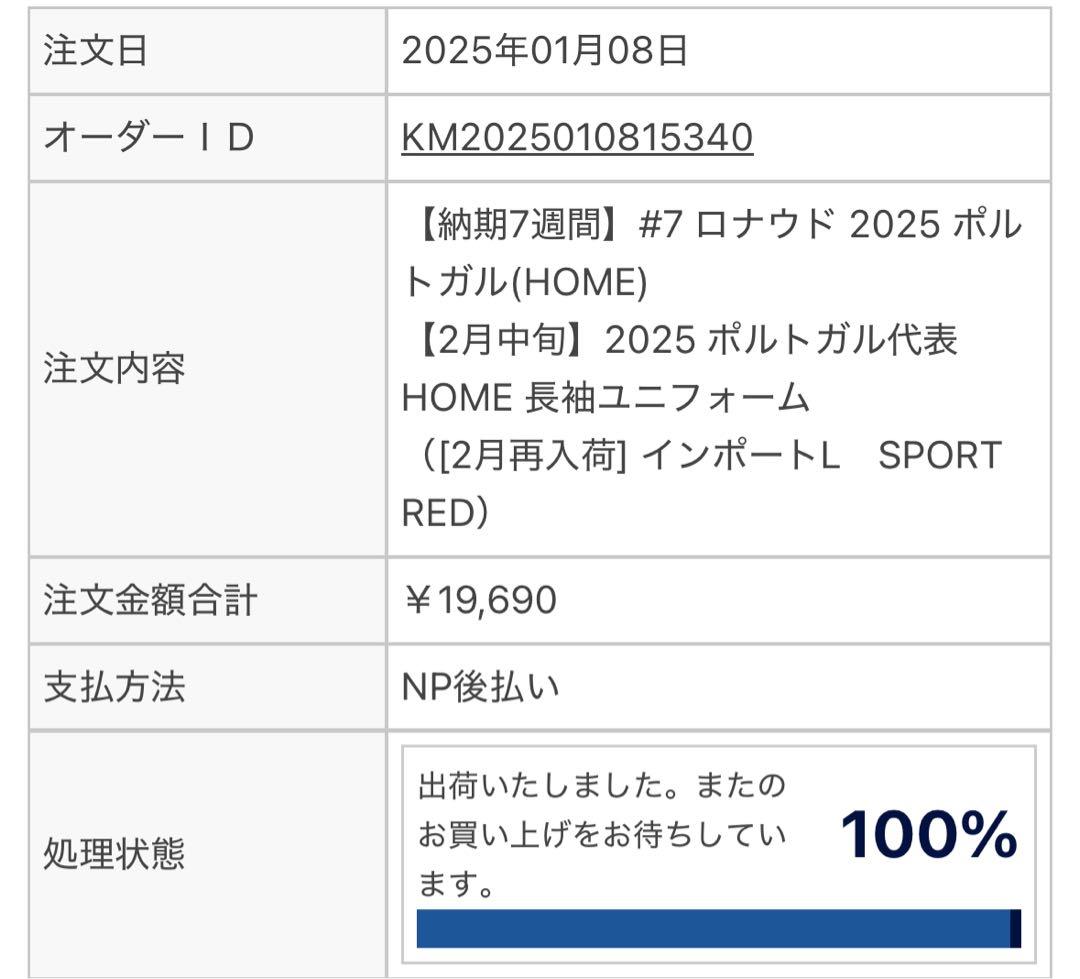 ポルトガル代表2025ホーム長袖レプリカユニフォーム 7番ロナウドCR7