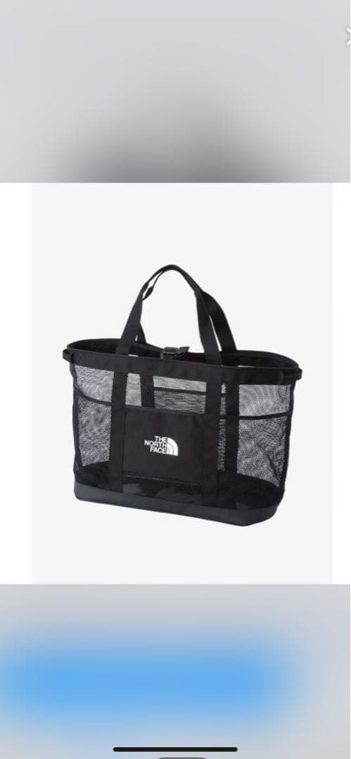 THE NORTH FACE グラットンメッシュトートバッグM ブラック